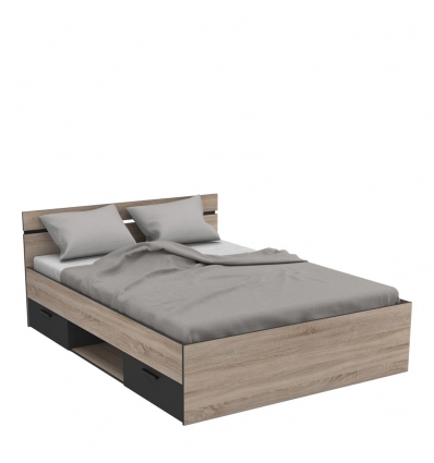 LETTO MATRIMONIALE CON CASSETTI ALASKA